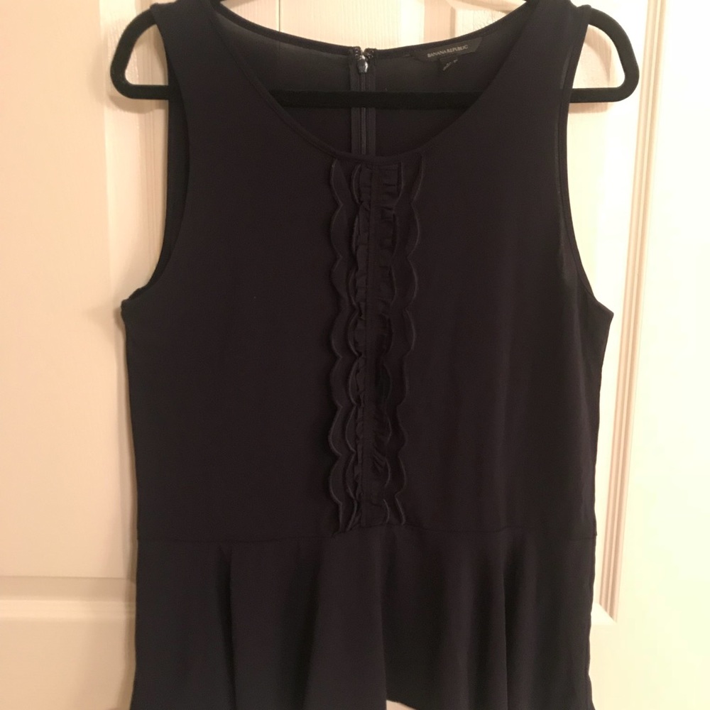 Last call: “Banana Republic” ruffle peplum blouse